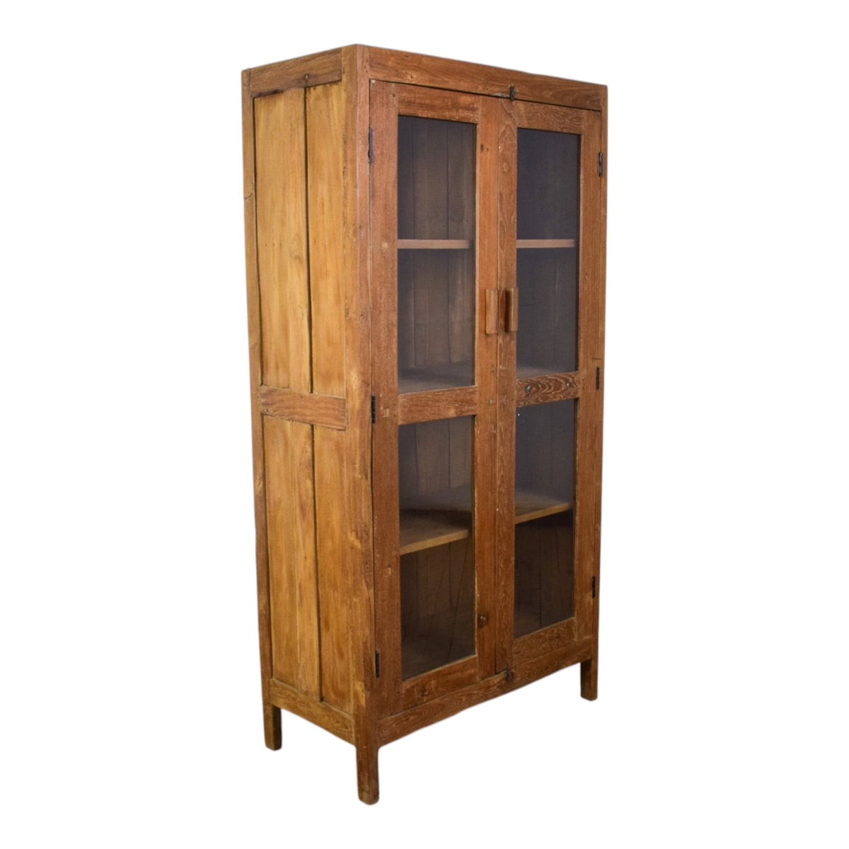 Vintage Wooden Rustic Cupboard Cabinet