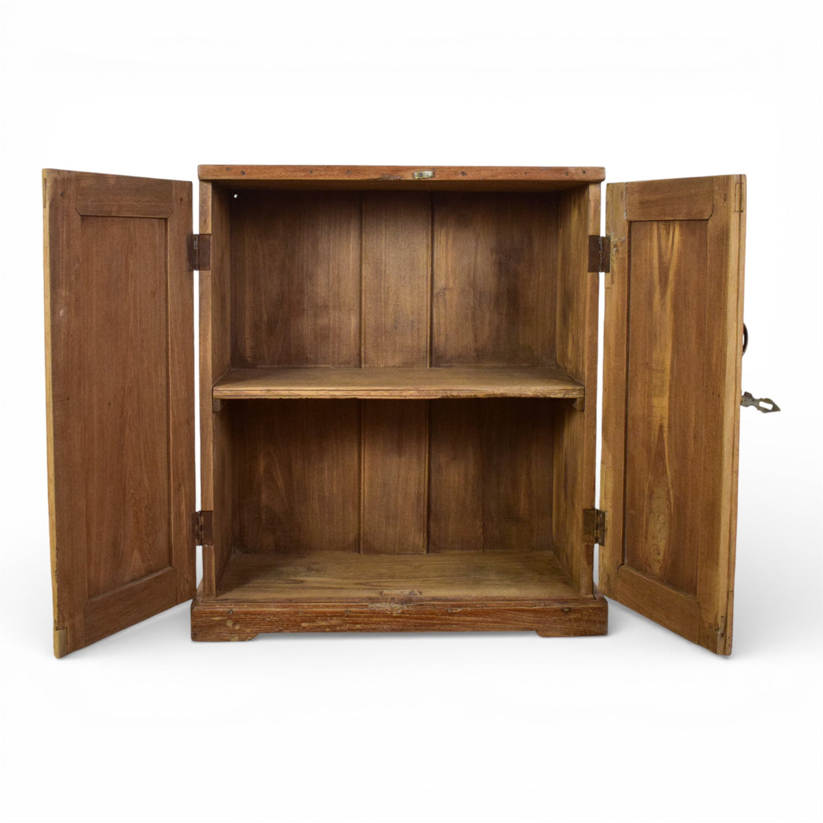 Vintage Rustic Wooden Cupboard Cabinet