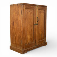 Vintage Rustic Wooden Cupboard Cabinet