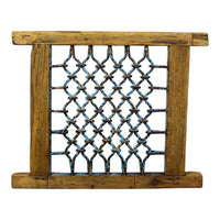 Vintage Indian jali window frame. Price includes VAT.
