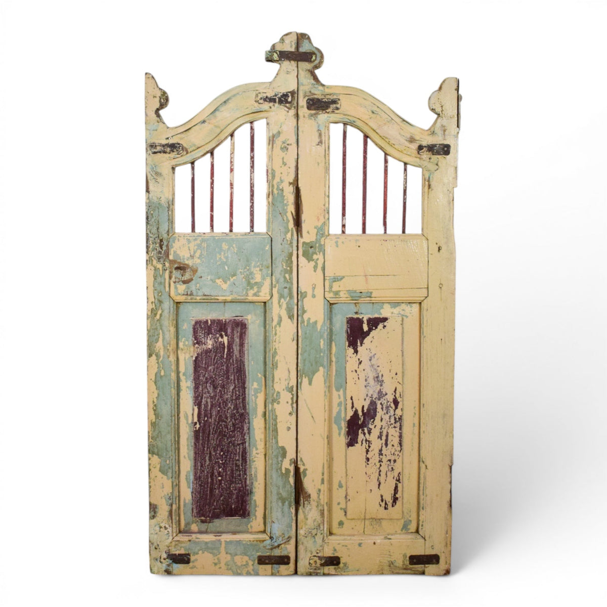 Pair of Vintage Indian Garden Dog Gates