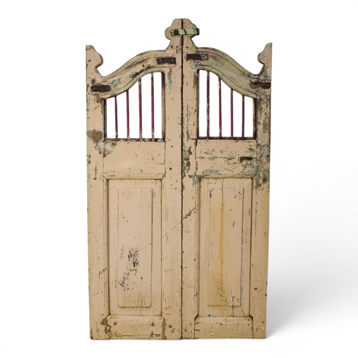 Pair of Vintage Indian Garden Dog Gates