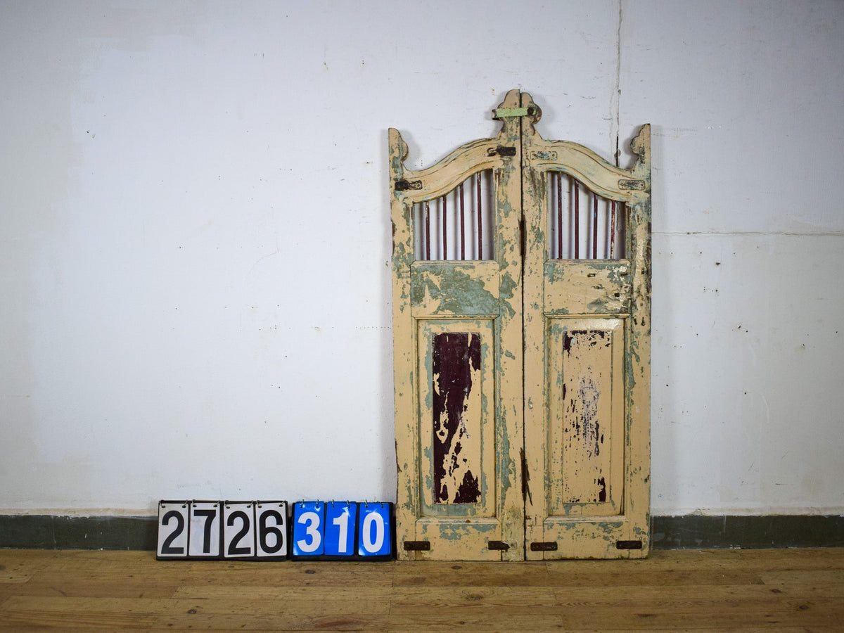 Pair of Vintage Indian Garden Dog Gates