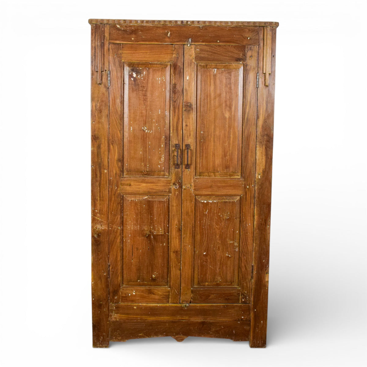 Vintage Wooden Rustic Fitted Interior Cupboard Cabinet