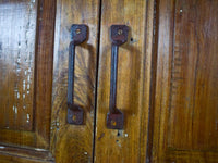 Vintage Wooden Rustic Fitted Interior Cupboard Cabinet