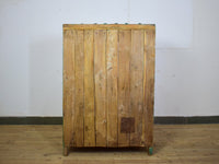 Vintage Rustic Painted Wooden Cupboard Cabinet