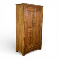 Vintage Wooden Rustic Fitted Interior Cupboard Cabinet