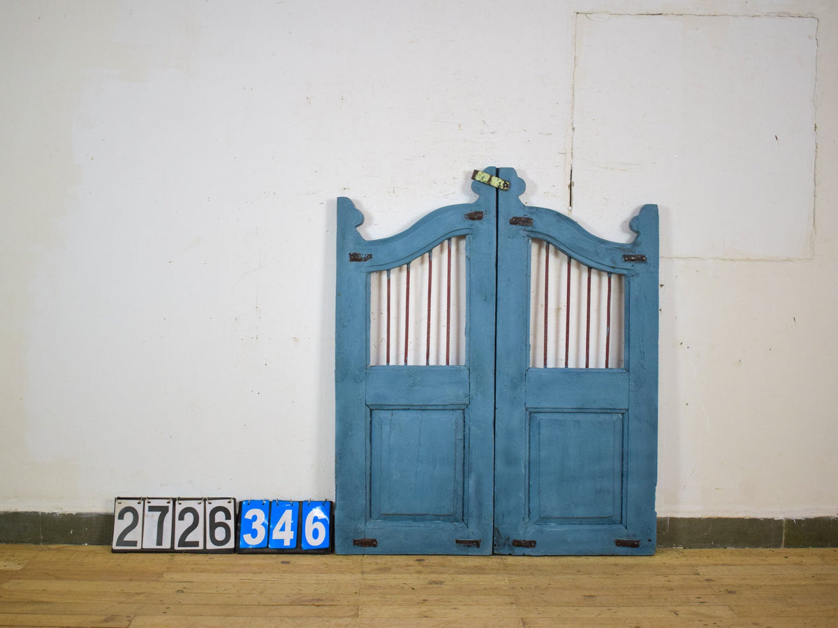 Pair of Vintage Indian Garden Dog Gates
