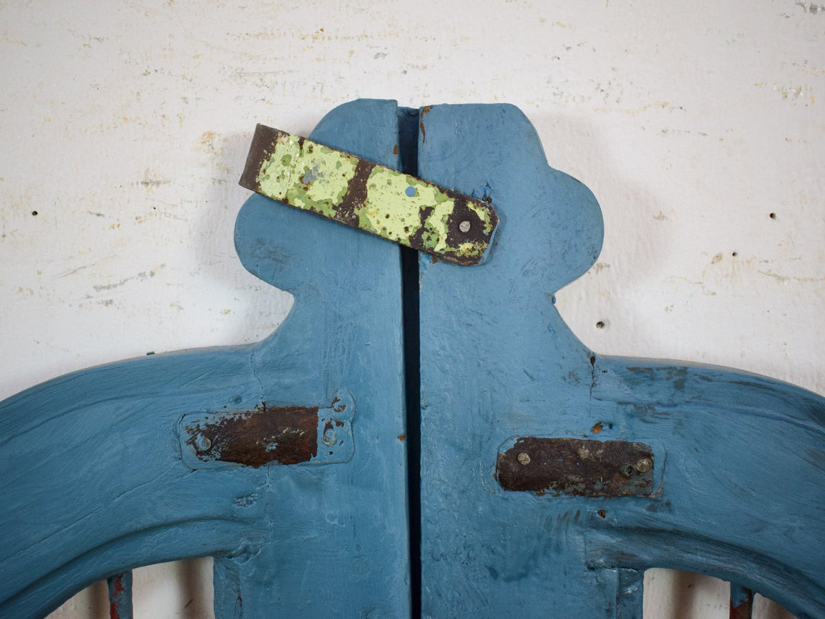 Pair of Vintage Indian Garden Dog Gates