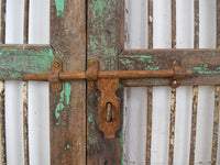 Pair of Antique Vintage Indian Doors Shutters
