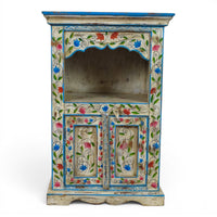 Hand Painted Reclaimed Bedside Cabinet Cupboard