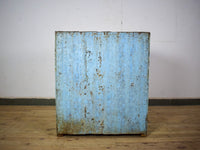 Vintage Worn Painted Rustic Cupboard Cabinet