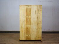 Vintage Rustic Bleached Wood Cupboard Cabinet Storage