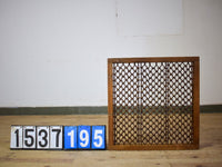 Vintage Wooden Iron Metal Indian Jali Window Frame