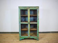 Vintage Wooden Rustic Cupboard Cabinet