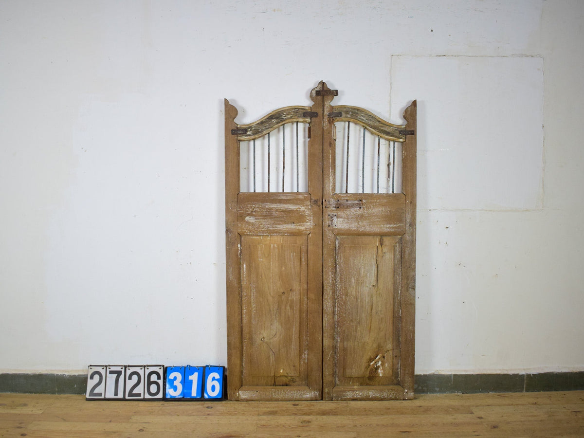 Pair of Vintage Indian Garden Dog Gates