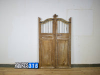 Pair of Vintage Indian Garden Dog Gates