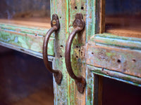 Vintage Wooden Rustic Cupboard Cabinet