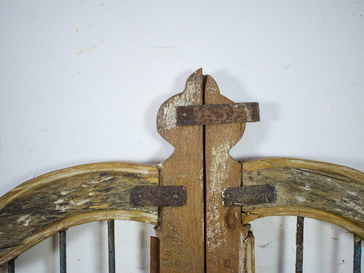 Pair of Vintage Indian Garden Dog Gates