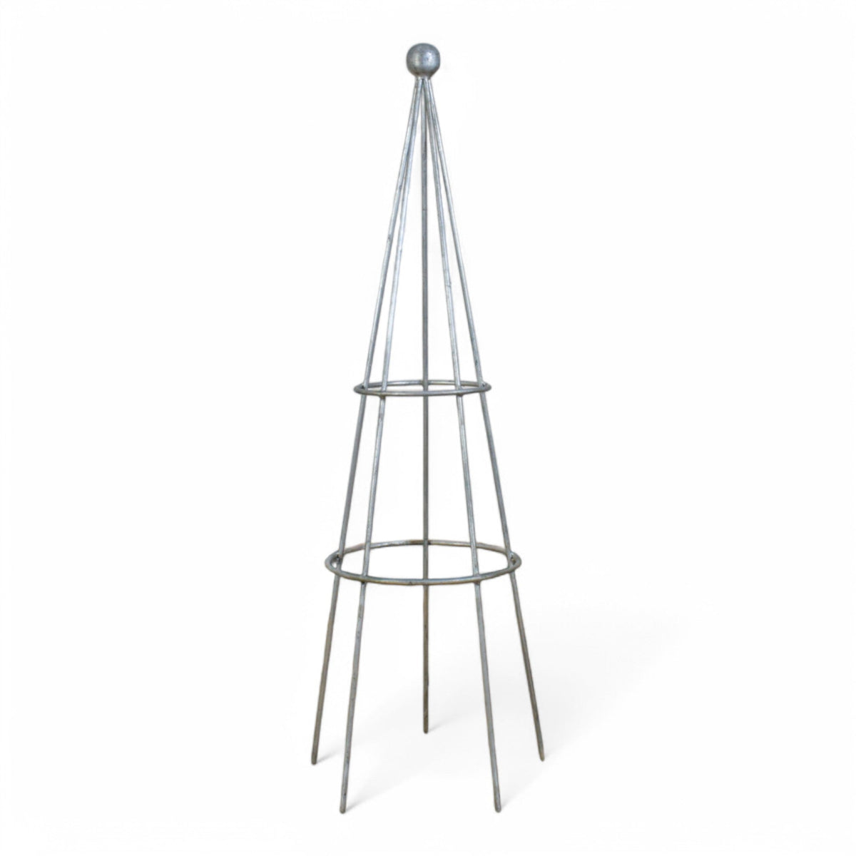MILLWARDS®  Quality Handmade Metal Garden Plant Stand Obelisk GALVANISED 110 cm