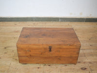Vintage Rustic Wooden Chest Box