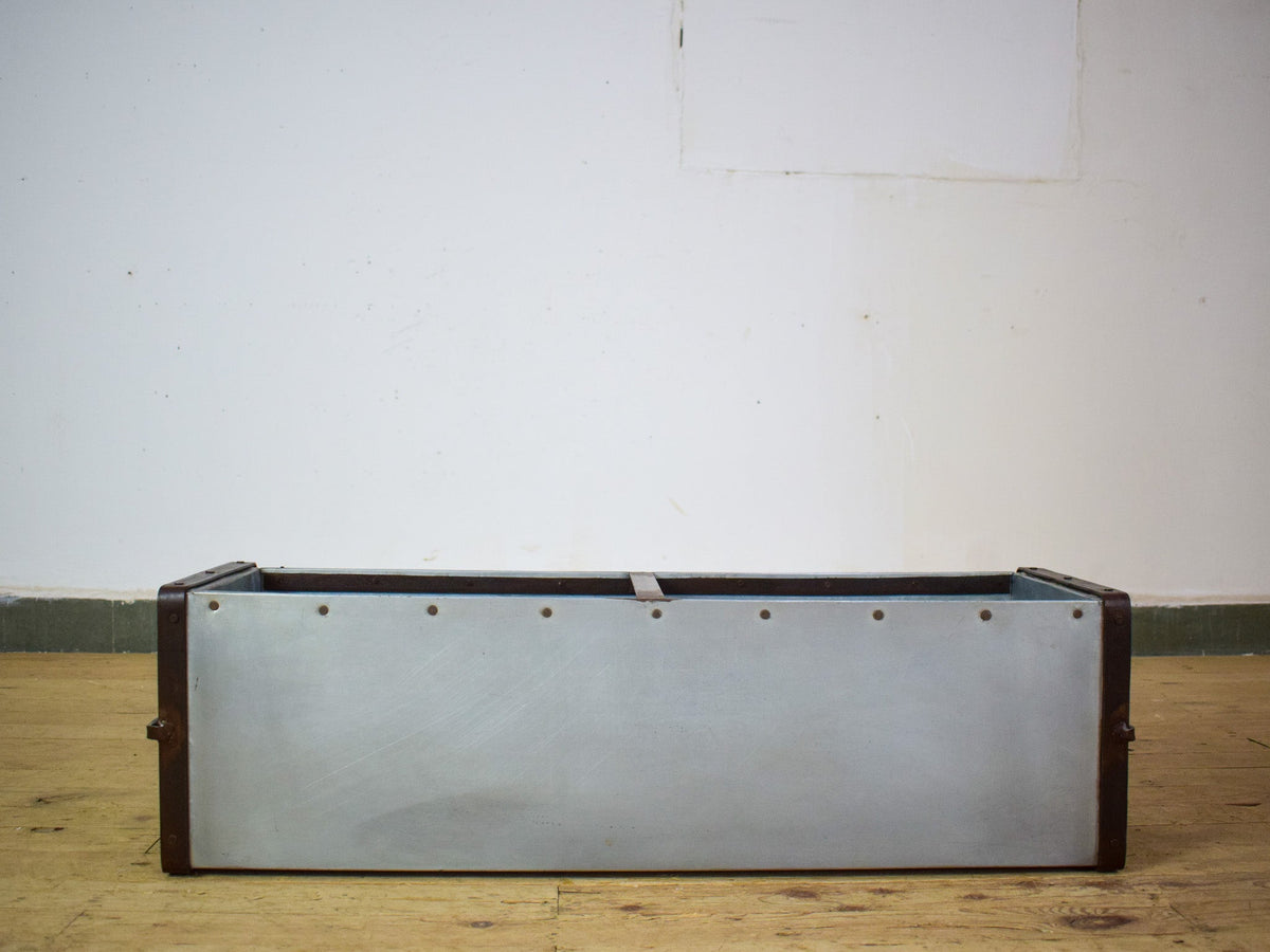 MILLWARDS® Handmade Vintage Style Galvanised Trough Planter - 90 cm
