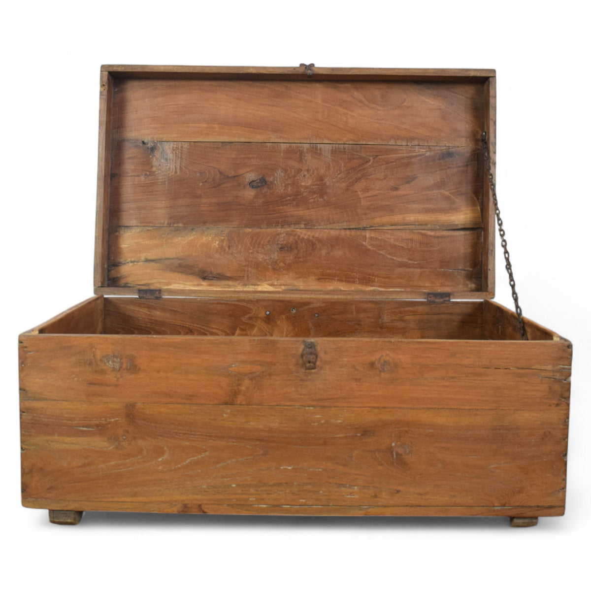 Vintage Rustic Wooden Chest Box