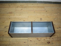 MILLWARDS® Handmade Vintage Style Galvanised Trough Planter - 90 cm