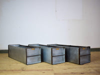 MILLWARDS® Handmade Vintage Style Galvanised Trough Planter - 90 cm