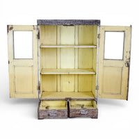 Vintage Rustic Cupboard Cabinet