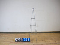 MILLWARDS®  Quality Handmade Metal Garden Plant Stand Obelisk GALVANISED - 146 cm
