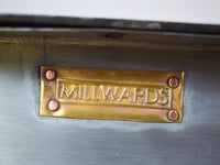 MILLWARDS® Handmade Vintage Style Galvanised Trough Planter - 90 cm