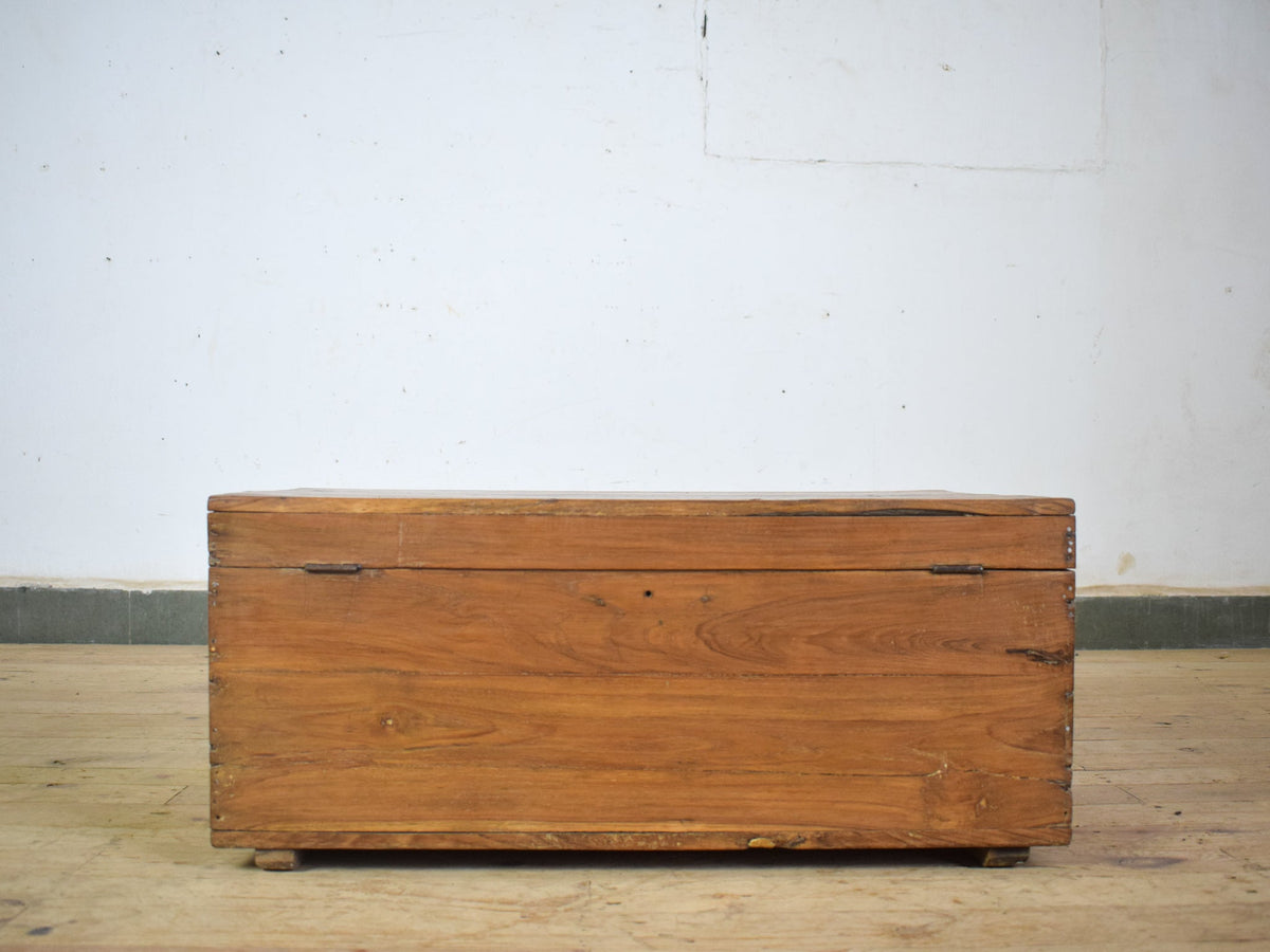 Vintage Rustic Wooden Chest Box