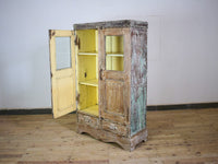 Vintage Rustic Cupboard Cabinet