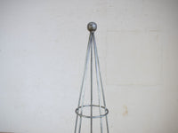 MILLWARDS®  Quality Handmade Metal Garden Plant Stand Obelisk GALVANISED - 146 cm