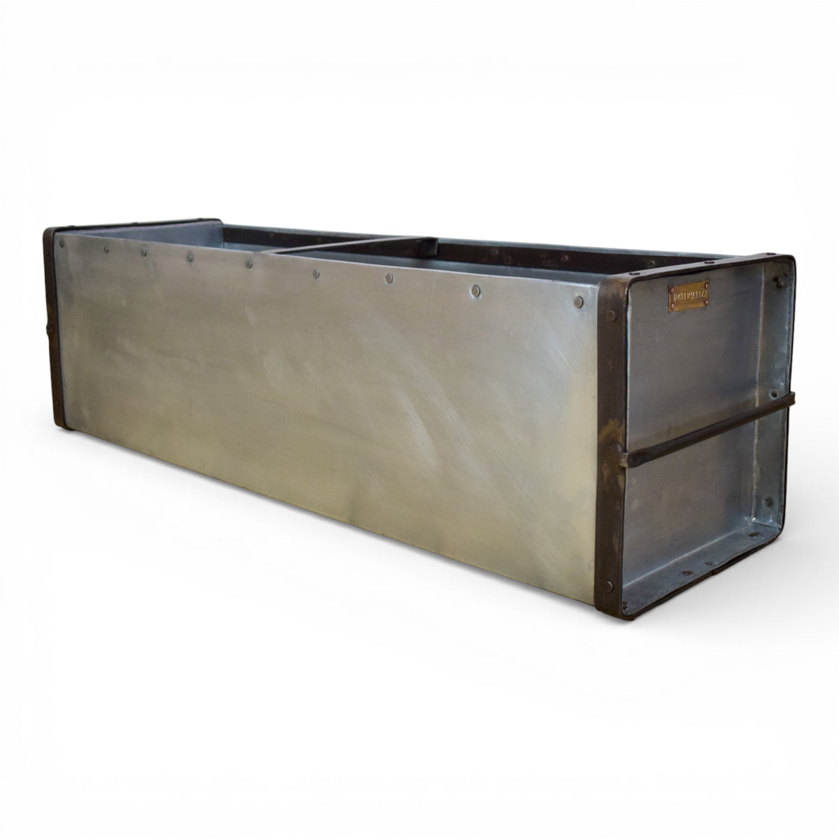 MILLWARDS® Handmade Vintage Style Galvanised Trough Planter - 90 cm