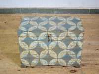 Hand Painted Vintage Chest Trunk Box