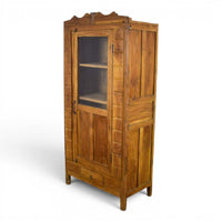 Vintage Rustic Wooden Cupboard Cabinet