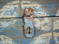 Hand Painted Vintage Chest Trunk Box