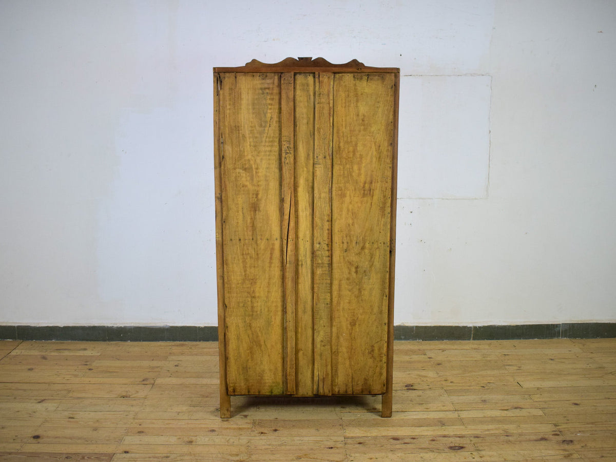 Vintage Rustic Wooden Cupboard Cabinet