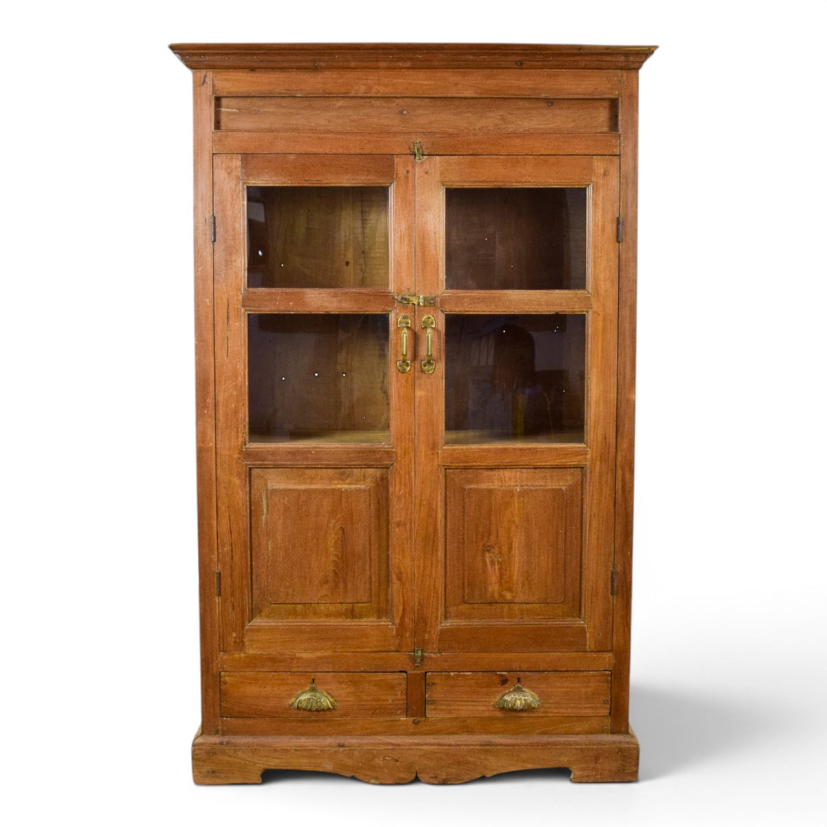 Vintage Rustic Wooden Cupboard Cabinet