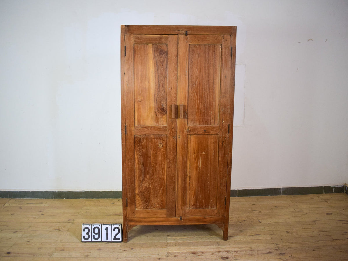 Vintage Wooden Rustic Cupboard Cabinet