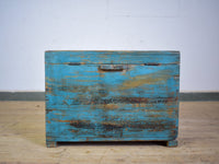 Hand Painted Vintage Chest Trunk Box