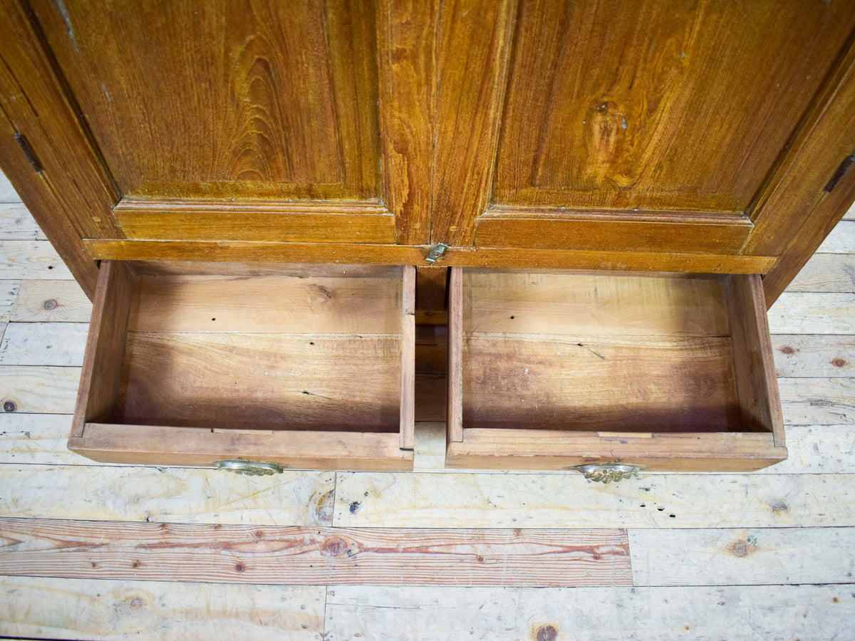 Vintage Rustic Wooden Cupboard Cabinet