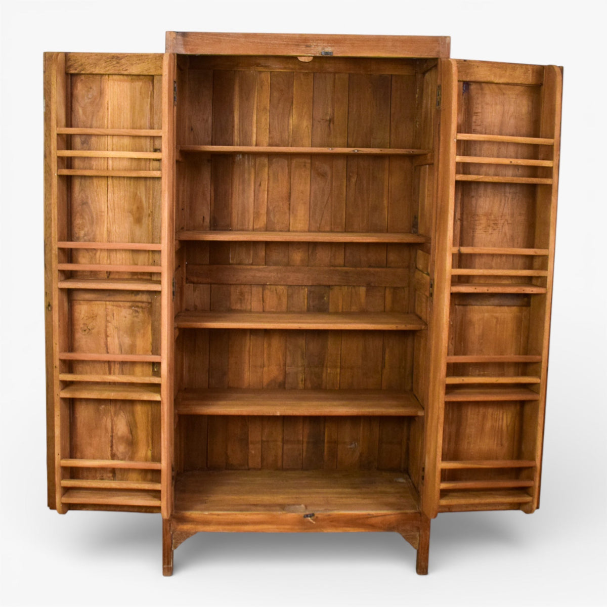 Vintage Wooden Rustic Cupboard Cabinet