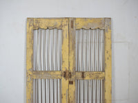 Pair of Antique Vintage Indian Doors Shutters