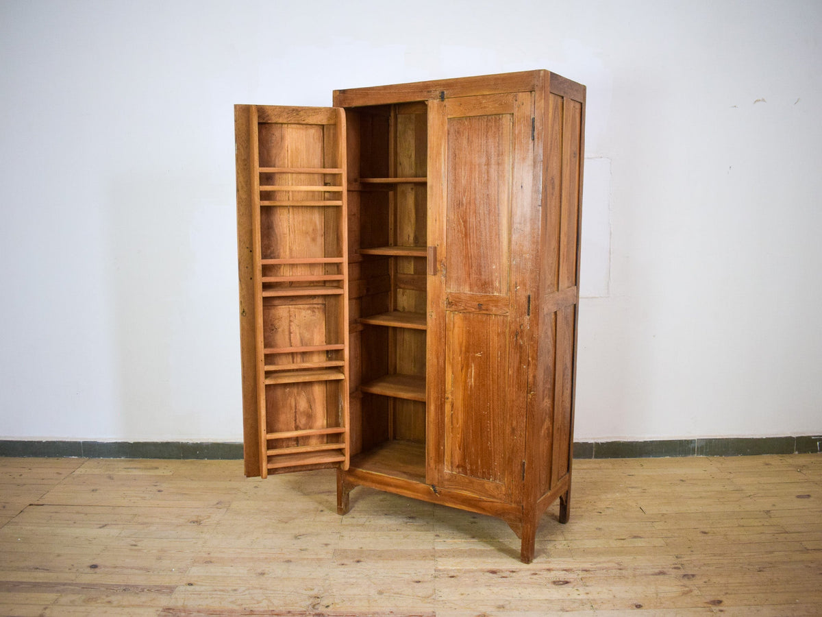 Vintage Wooden Rustic Cupboard Cabinet