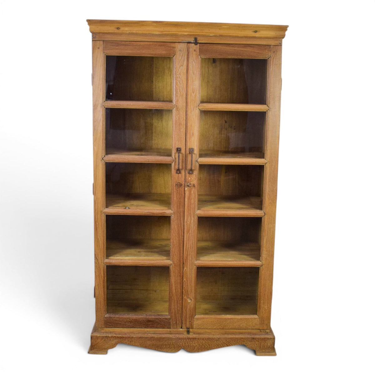 Vintage Rustic Wooden Cupboard Cabinet