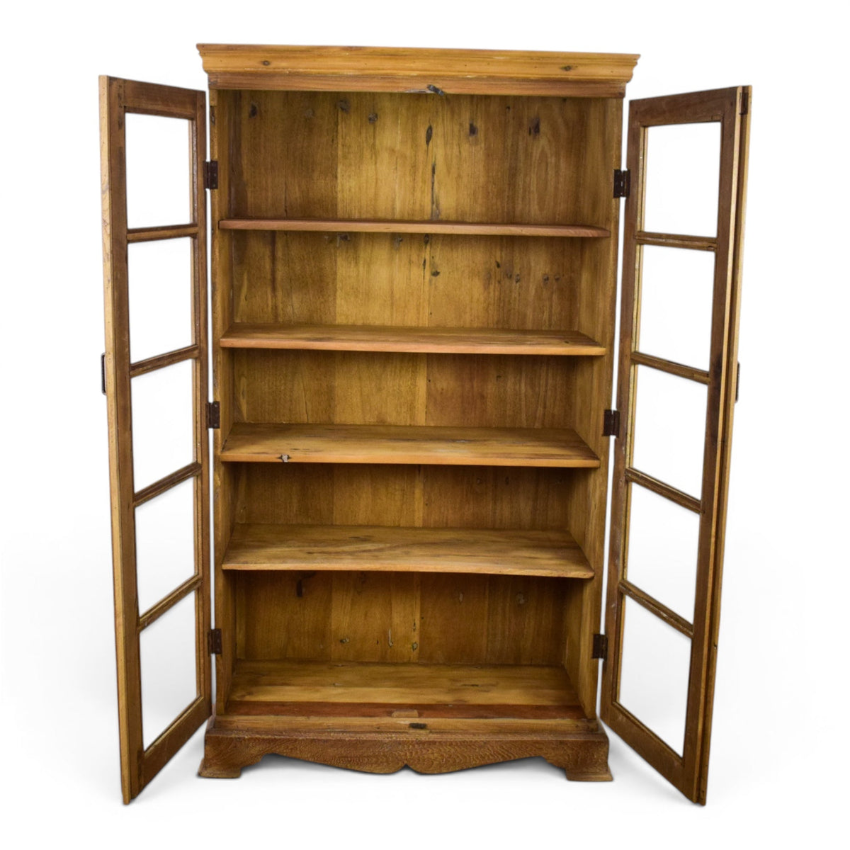 Vintage Rustic Wooden Cupboard Cabinet