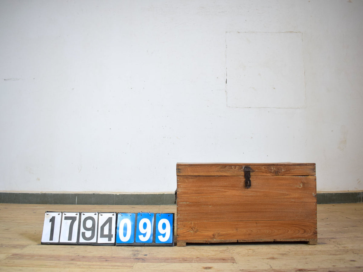 Vintage Rustic Wooden Chest Box